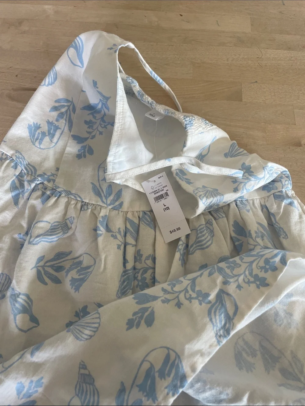 NWT Gap Kids Linen-Blend Dress